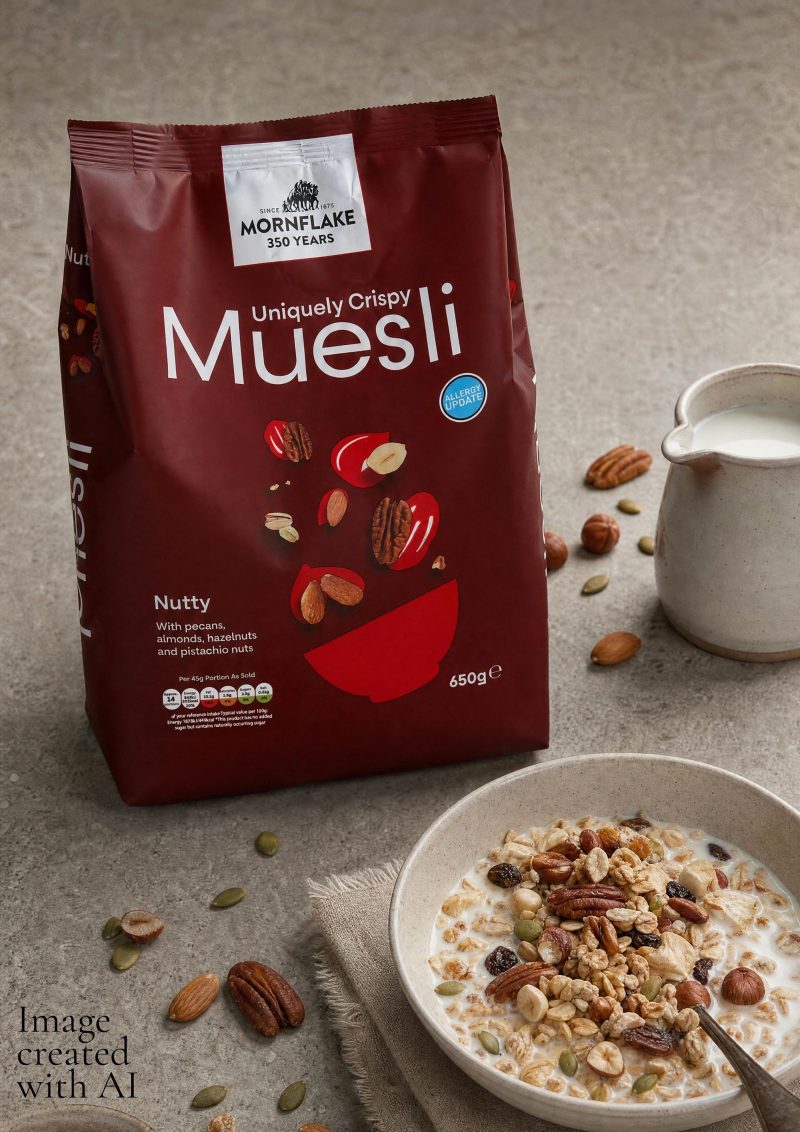 Uniquely Crispy Muesli Nutty