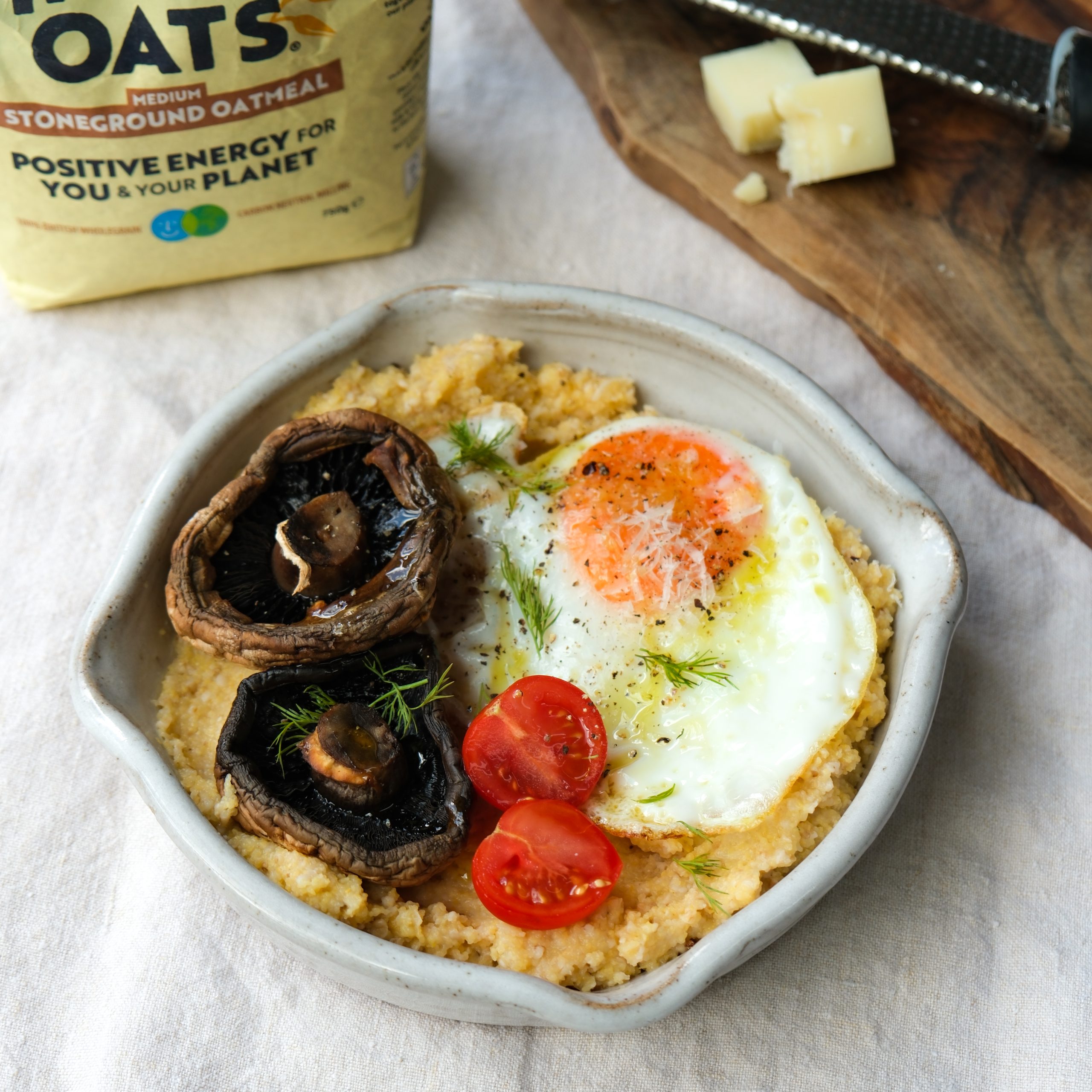Oatmeal and Polenta Breakfast Skillet – Mornflake