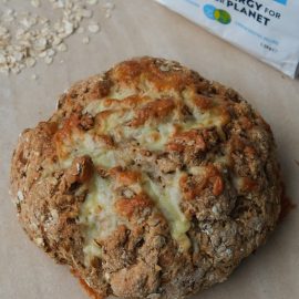 Speedy Cheddar and Onion Soda Bread