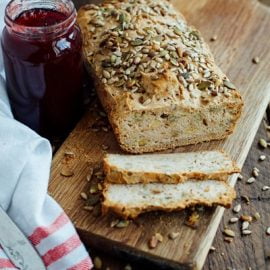 Gluten-Free Oatmeal Sunflower and Pumpkin Seed Bread