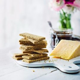 Cheesy Oat Biscuits