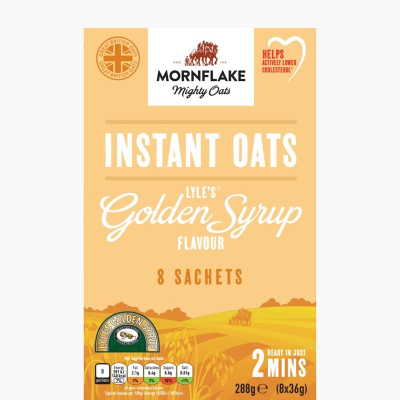 Instant Porridge Golden Syrup Sachets