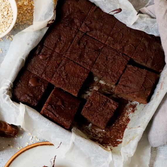 Aubergine Brownies