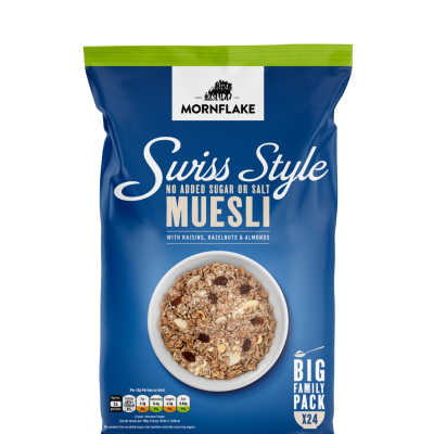 No Added Sugar or Salt Swiss Style Muesli