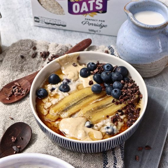 Blueberry and Banana Porridge