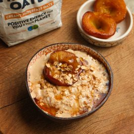 Peach & Tahini Porridge