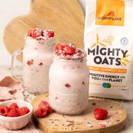 Raspberry Overnight Oats