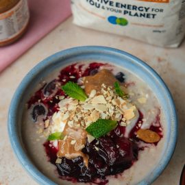 Coconut & Cherry Bircher