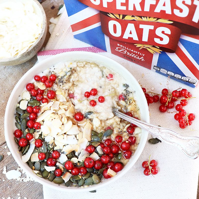 Redcurrant Porridge – Mornflake - Mighty Oats