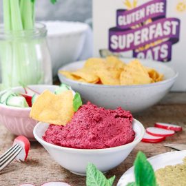 Beetroot and Mint Hummus