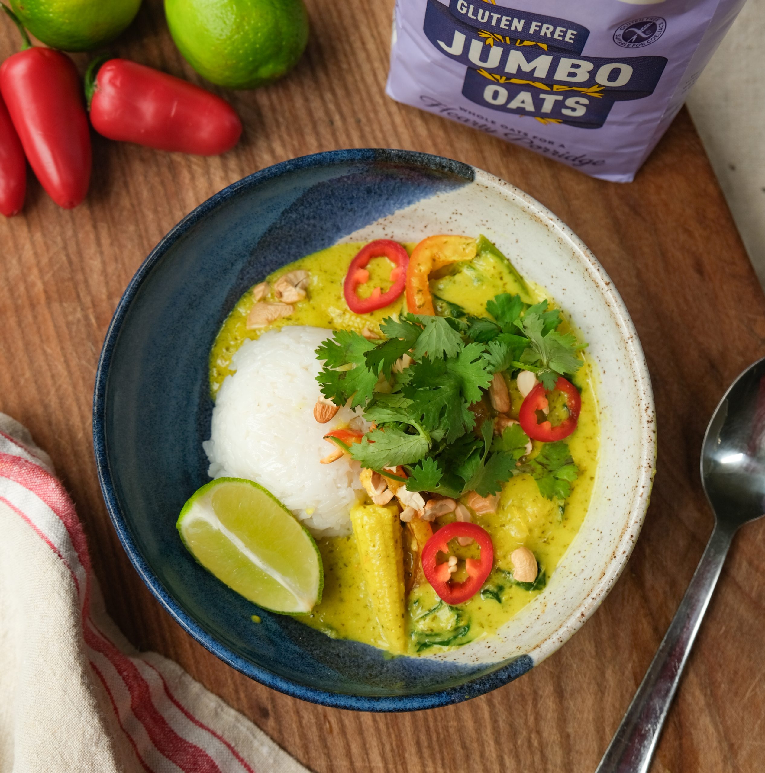 Thai Vegetable Curry – Mornflake - Mighty Oats