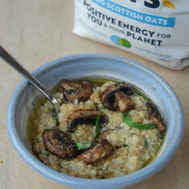 Mushroom & Tarragon Savoury Porridge