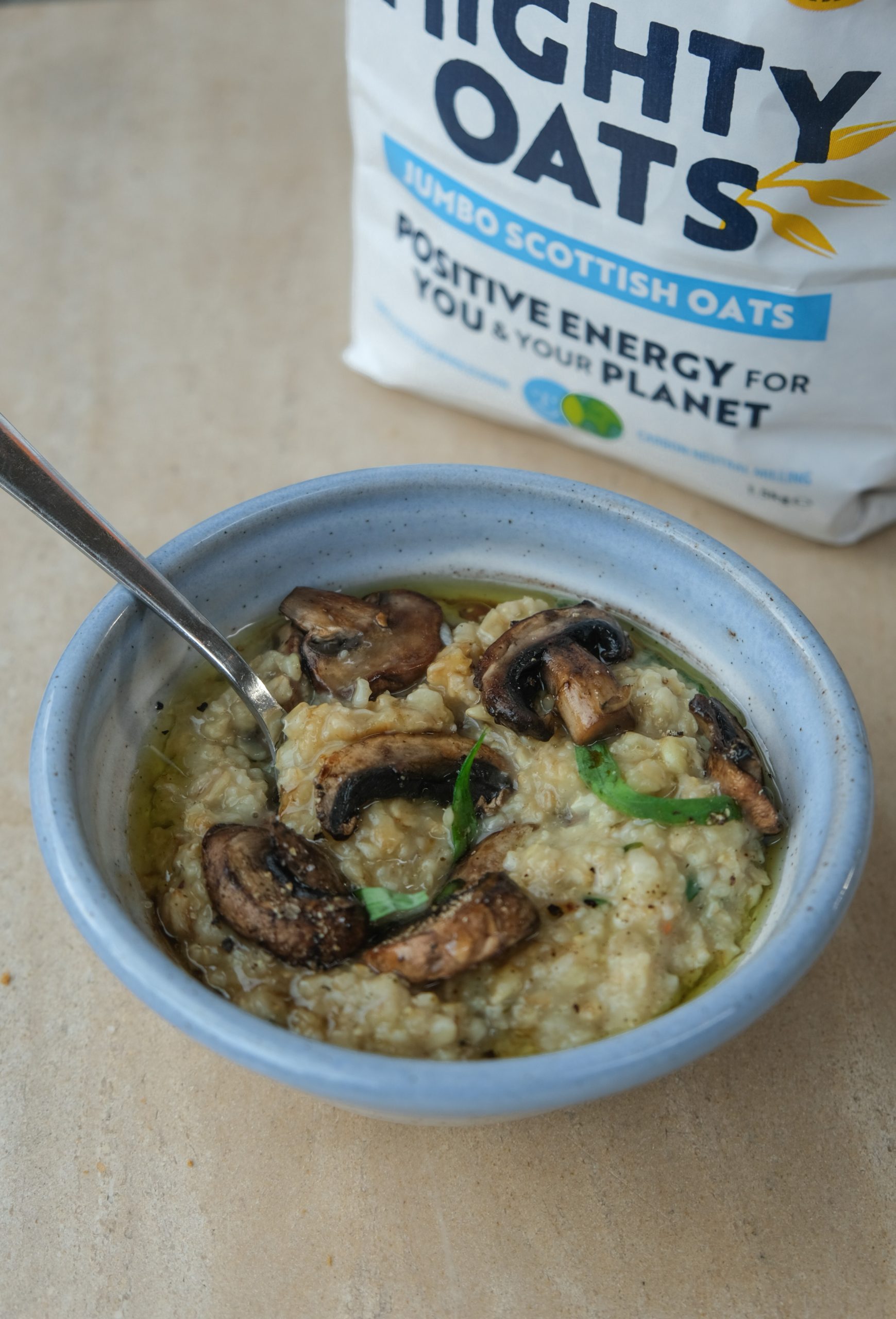 Mushroom & Tarragon Savoury Porridge – Mornflake - Mighty Oats
