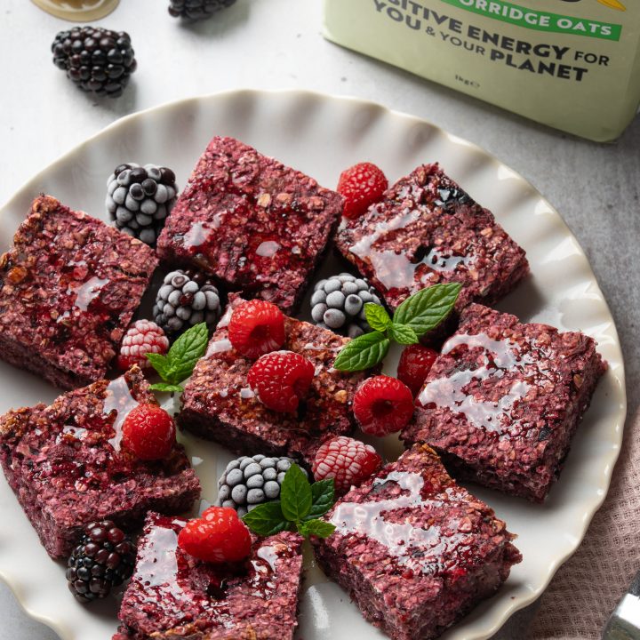 Berry Oat Bars