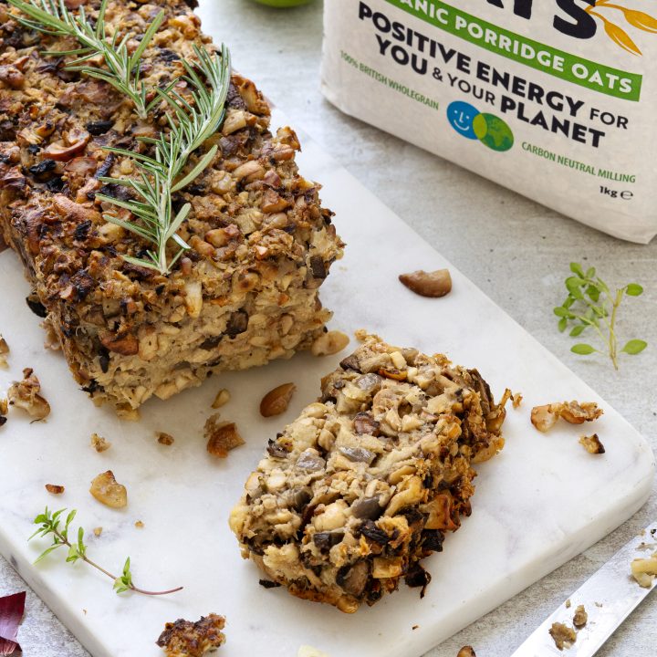 Vegan Nut Roast without onion and apple