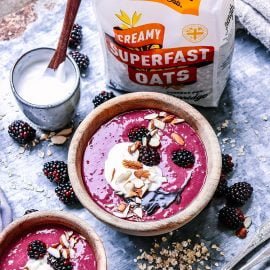 Blackberry & Acai Smoothie Bowl