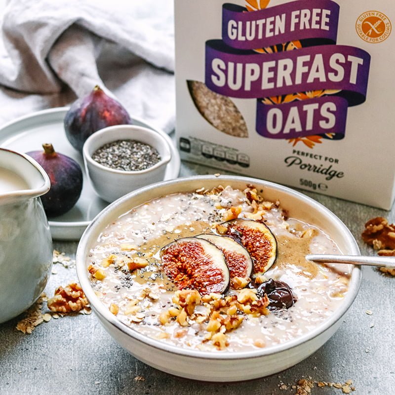 Fig Porridge Recipe from the Mornflake Mighty Oats