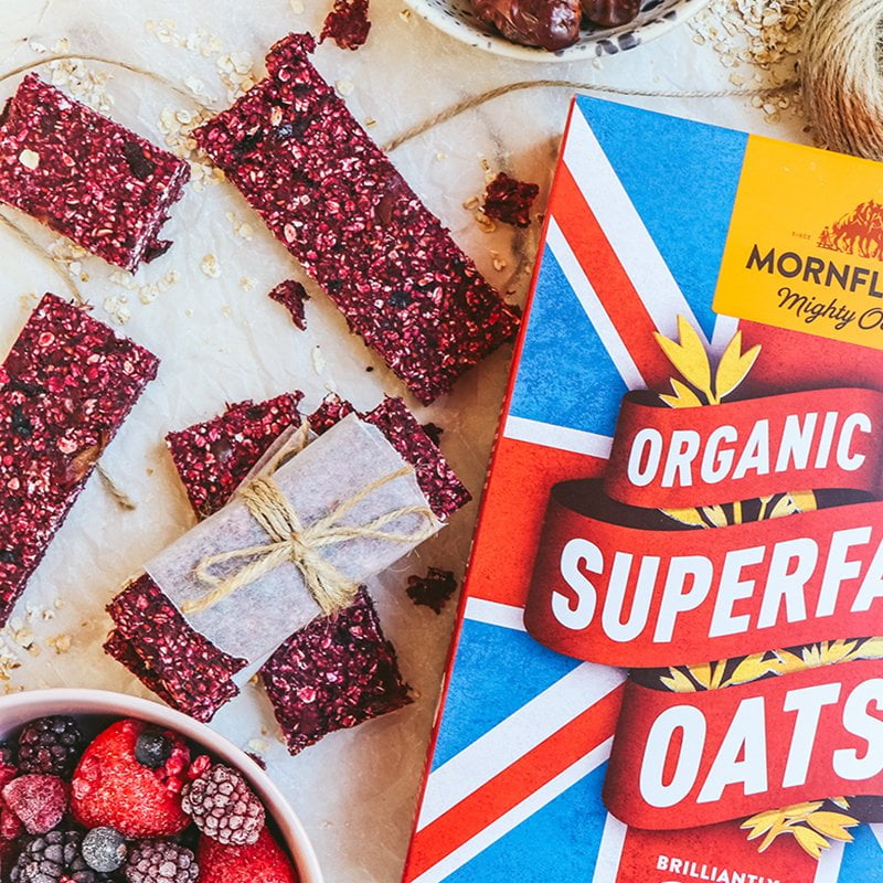 Berry Oat Bars – Mornflake - Mighty Oats