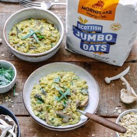 Mushroom & Tarragon Savoury Porridge