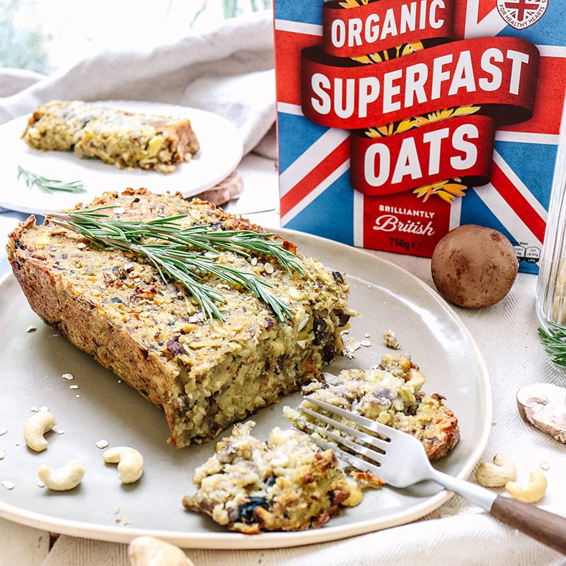 Vegan Nut Roast Recipe from the Mornflake Mighty Oats