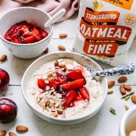 Plum & Cardamom Porridge