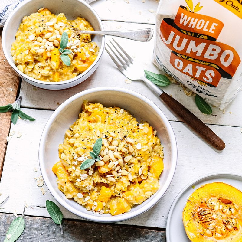 Roasted Squash & Sage Savoury Oats – Mornflake - Mighty Oats