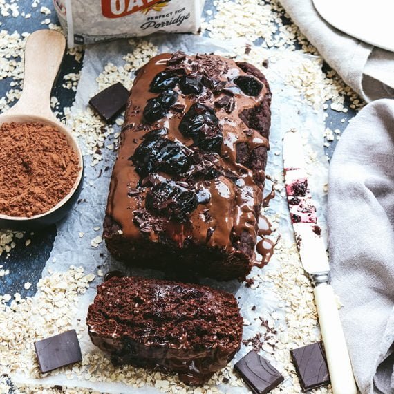 Black Forest Loaf Cake