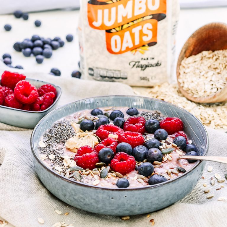 Peanut Butter Porridge Recipe from the Mornflake Mighty Oats