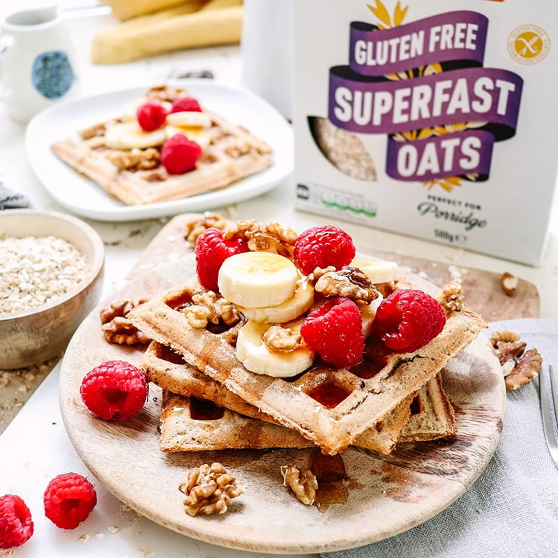 Oat Waffles Recipe from the Mornflake Mighty Oats