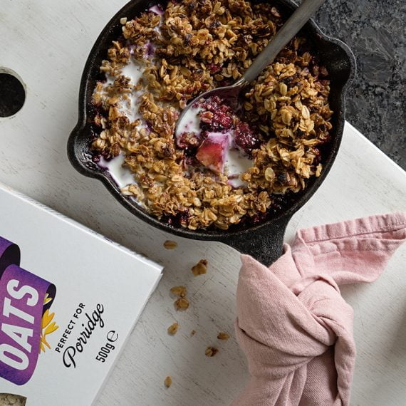 Oat Berry Crumble