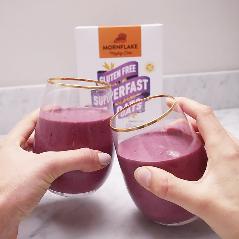 Chocolate Berry Protein Smoothie – Mornflake - Mighty Oats