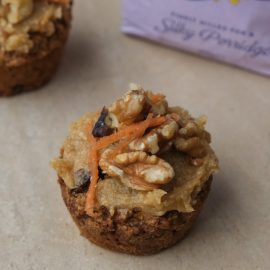Oaty Carrot Cake Muffins