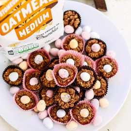 Chocolate Oatmeal Nests