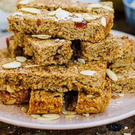 Cherry & Almond Flapjacks