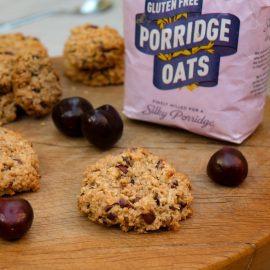 Gluten Free Coconut & Cherry Cookies