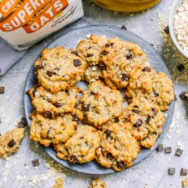 Banana Choc Chip Cookies