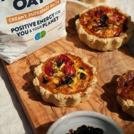 Tomato & Spring Onion Quiche