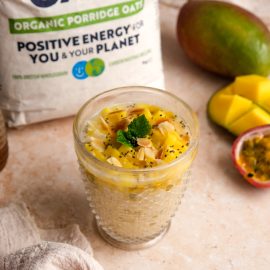 Mango & Passion Fruit Overnight Oats