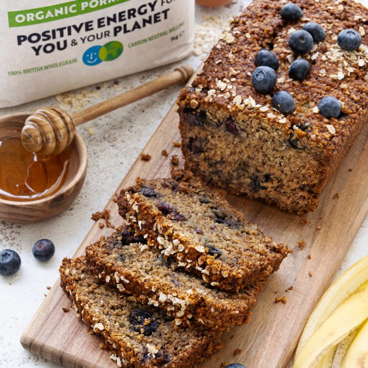 Banana, Honey & Blueberry Bread