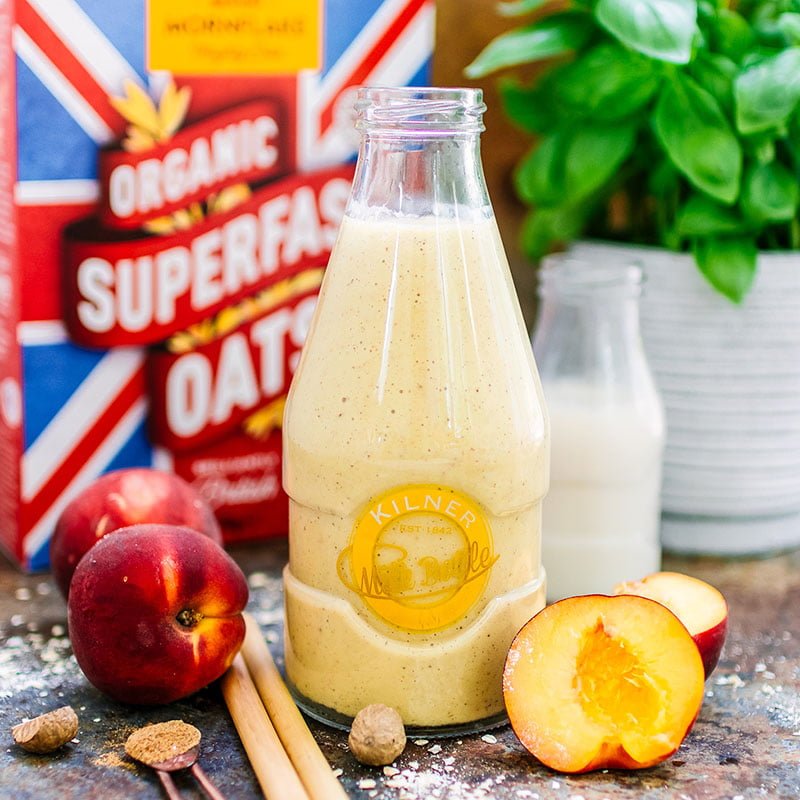 Peach Oat Smoothie – Mornflake - Mighty Oats