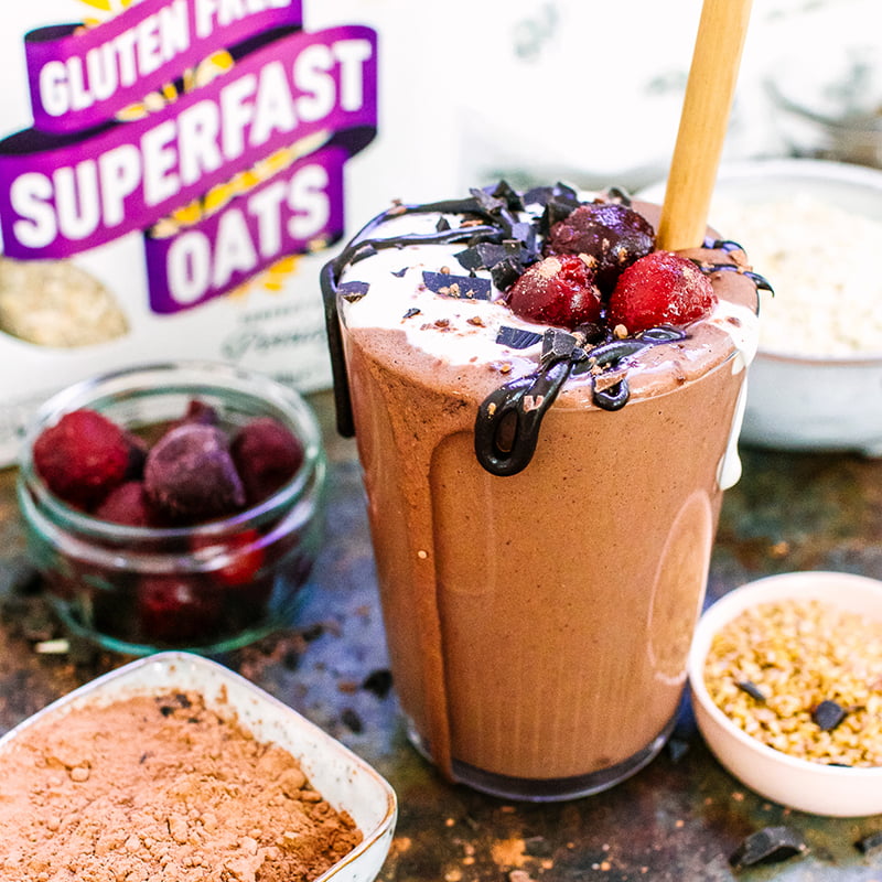 Black Forest Oat Smoothie – Mornflake - Mighty Oats