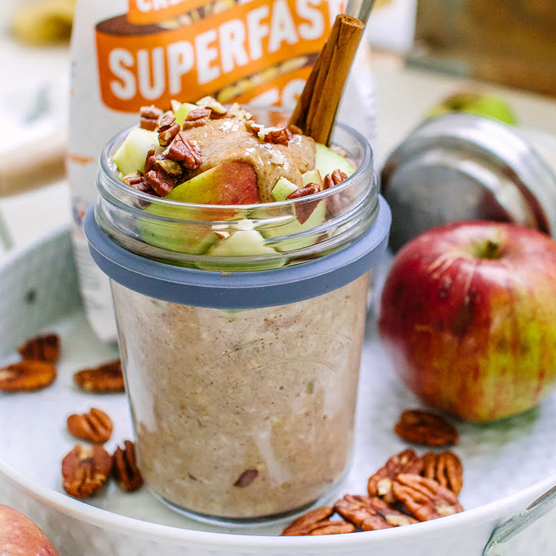 Apple & Cinnamon Overnight Oats Recipe from the Mornflake Mighty Oats