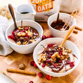 Eggnog Porridge