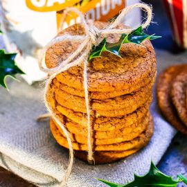 Oatmeal Gingerbread Cookies