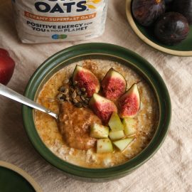 Cinnamon Apple Fig Bircher Muesli