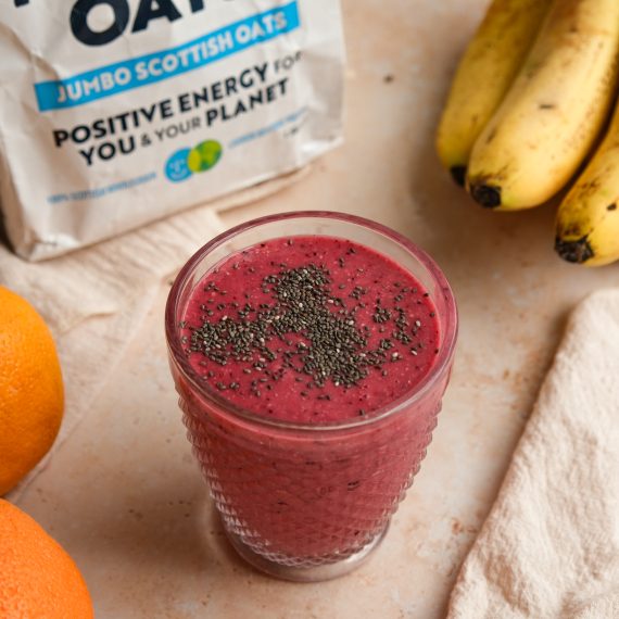 Blood Orange Berry Smoothie