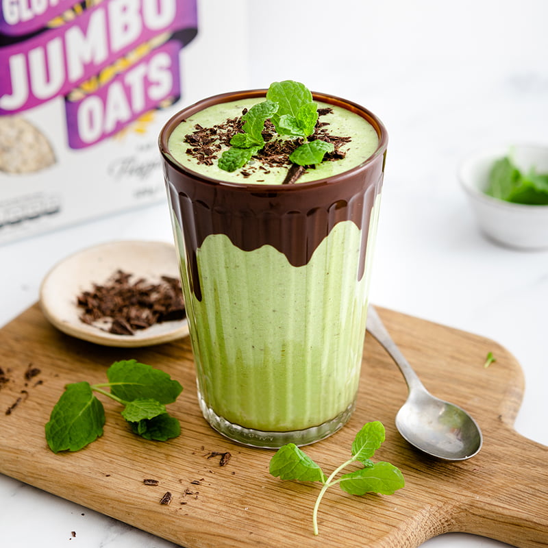 Mint Chocolate Chip Smoothie Mornflake