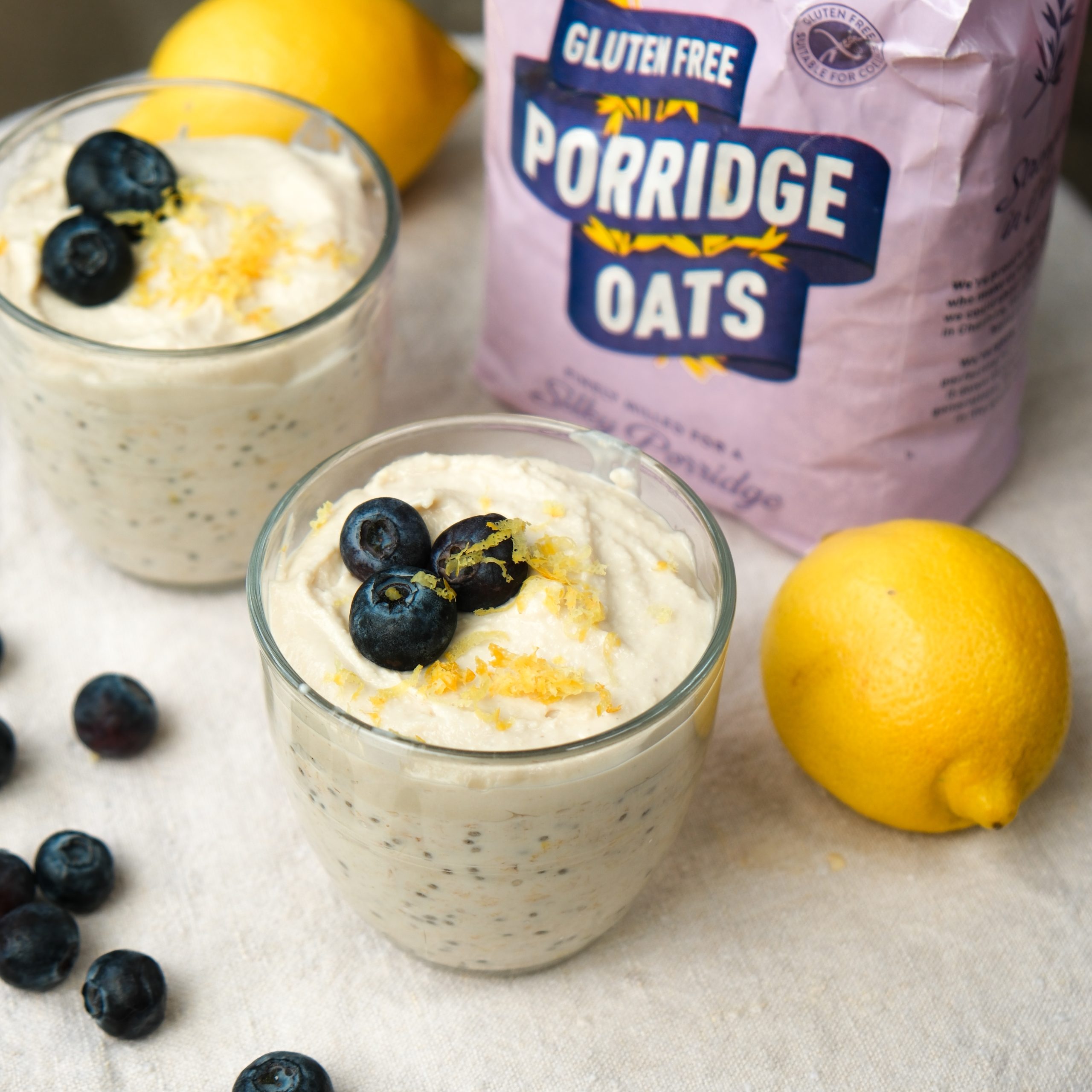 Lemon Cheesecake Overnight Oats – Mornflake