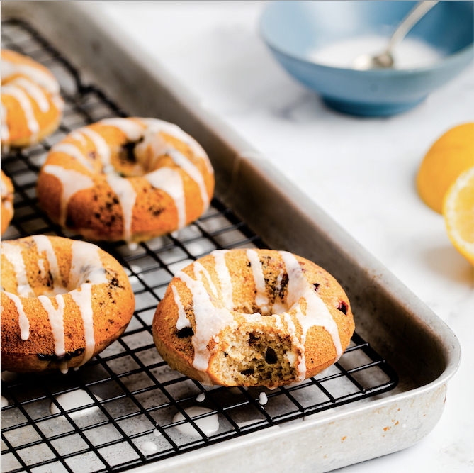 Blueberry Baked Doughnuts – Mornflake - Mighty Oats