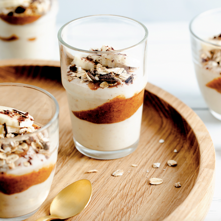 Salted Caramel Banana Oats – Mornflake - Mighty Oats